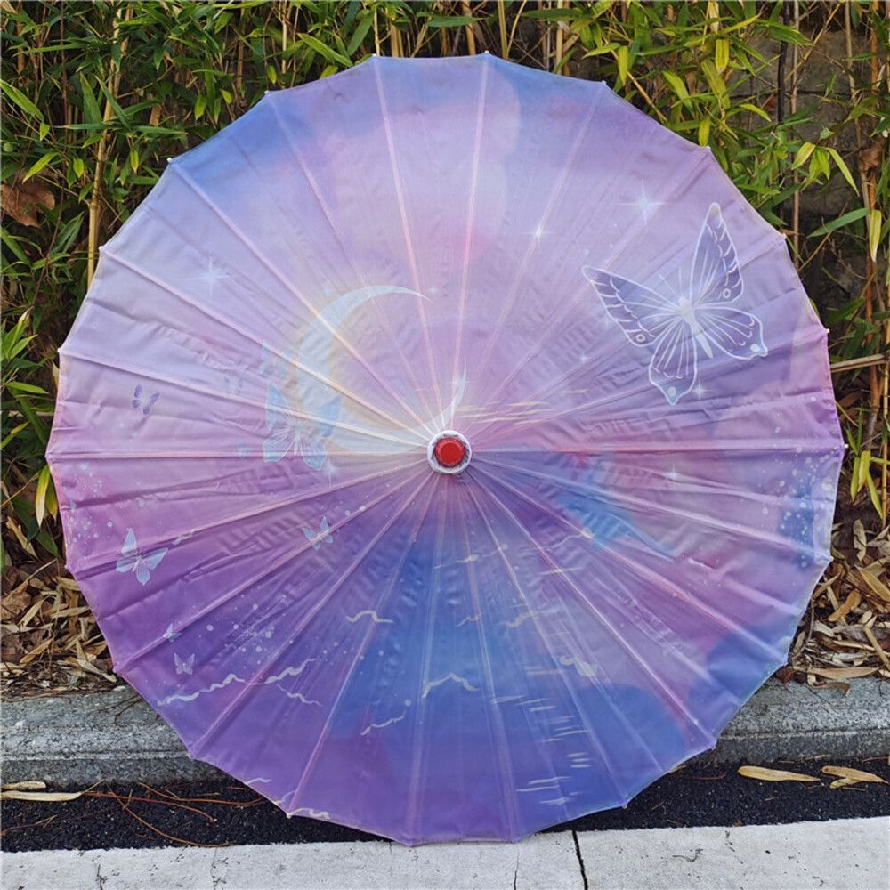 傘 番傘 踊り傘 紙紫 和傘 踊り傘 舞傘 紙傘 紫ピンク