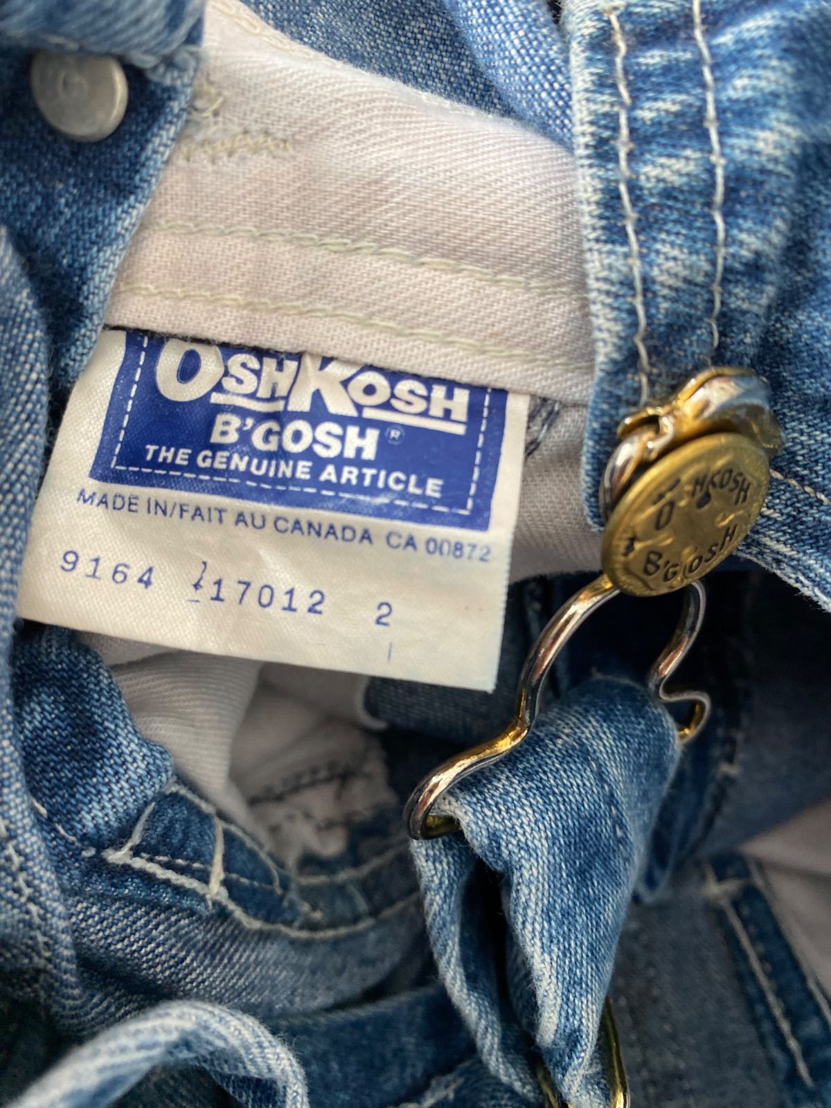 Size 90-100】vintage オシュコシュ オーバーオール oshkosh 
