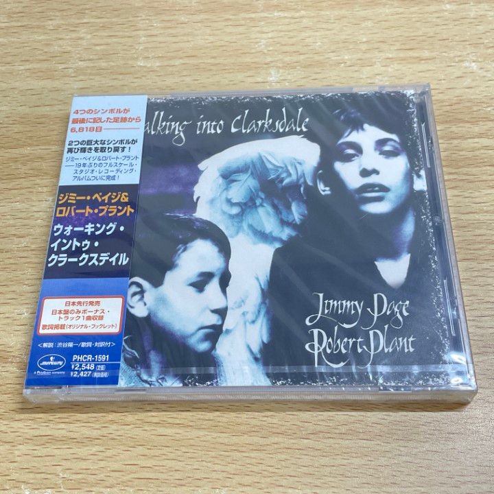 【廃盤 '98年盤 新品未開封】ジミー・ペイジ&ロバート・プラント『ウォーキング 廃盤 '98年盤 新品未開封】ジミー・ペイジ&ロバート・プラント