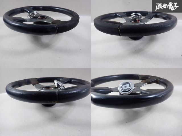 momoステアリングKBA70116 TYP D35 ボス付き MOMO Steering Wheel TYP D35/KBA 70116 Black with Red