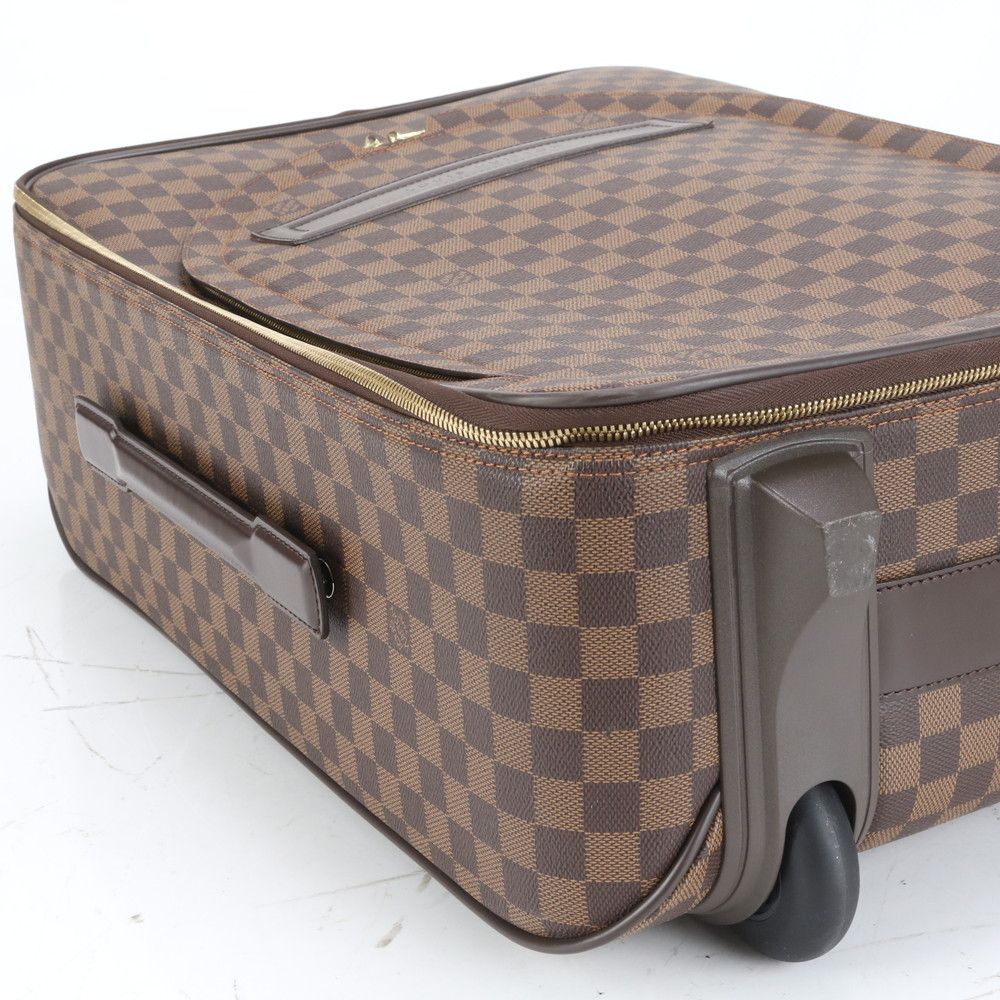 極美品 ルイヴィトン ダミエ ペガス55 N23294 レザー スーツ