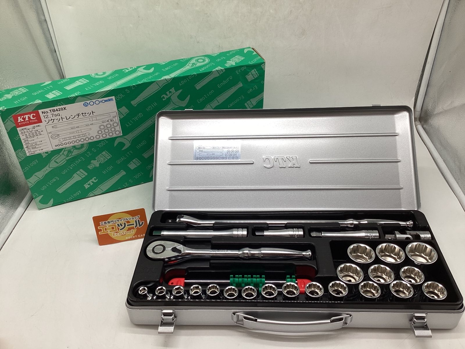 ♥ 〇KTC|京都機械工具 12.7sqソケットレンチセット 26点 TB420X IT2LTQ4OVE80 エコツール豊田インター店 M02