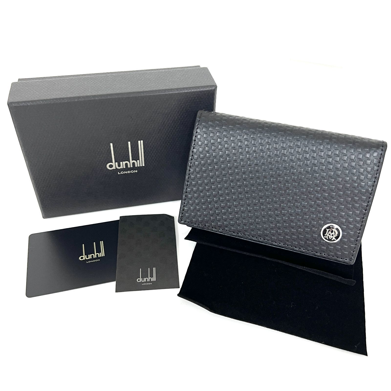 美品 ダンヒル ロンドン ビジネスカードケース L2LJ47A ブラック 美品 ダンヒル ロンドン ビジネスカードケース L2LJ47A ブラック