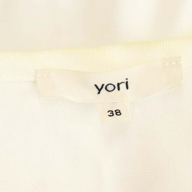 ヨリ yori ビッグフリルベスト ジレ 38 オフホワイト /DO □OS