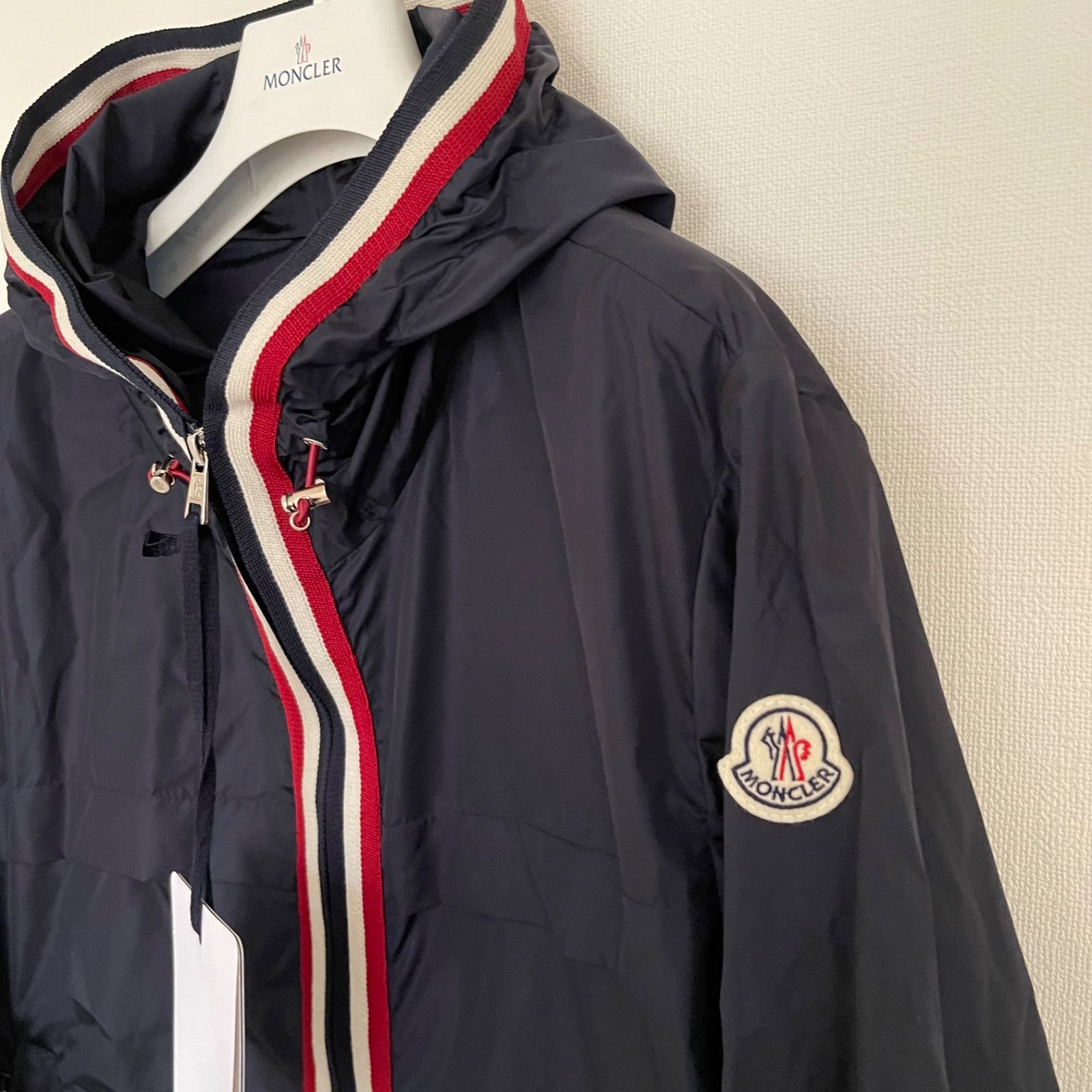 Moncler Anton Navy モンクレール ライトジャケット - メルカリ