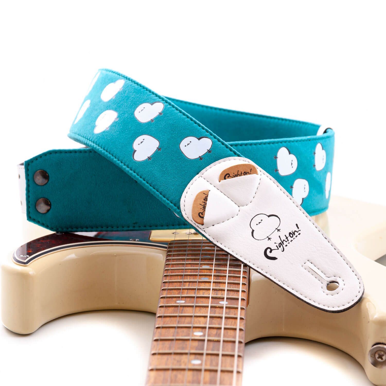 RightON!STRAPS SHIMAENAGA OSANPO ギター ベース用ストラップ