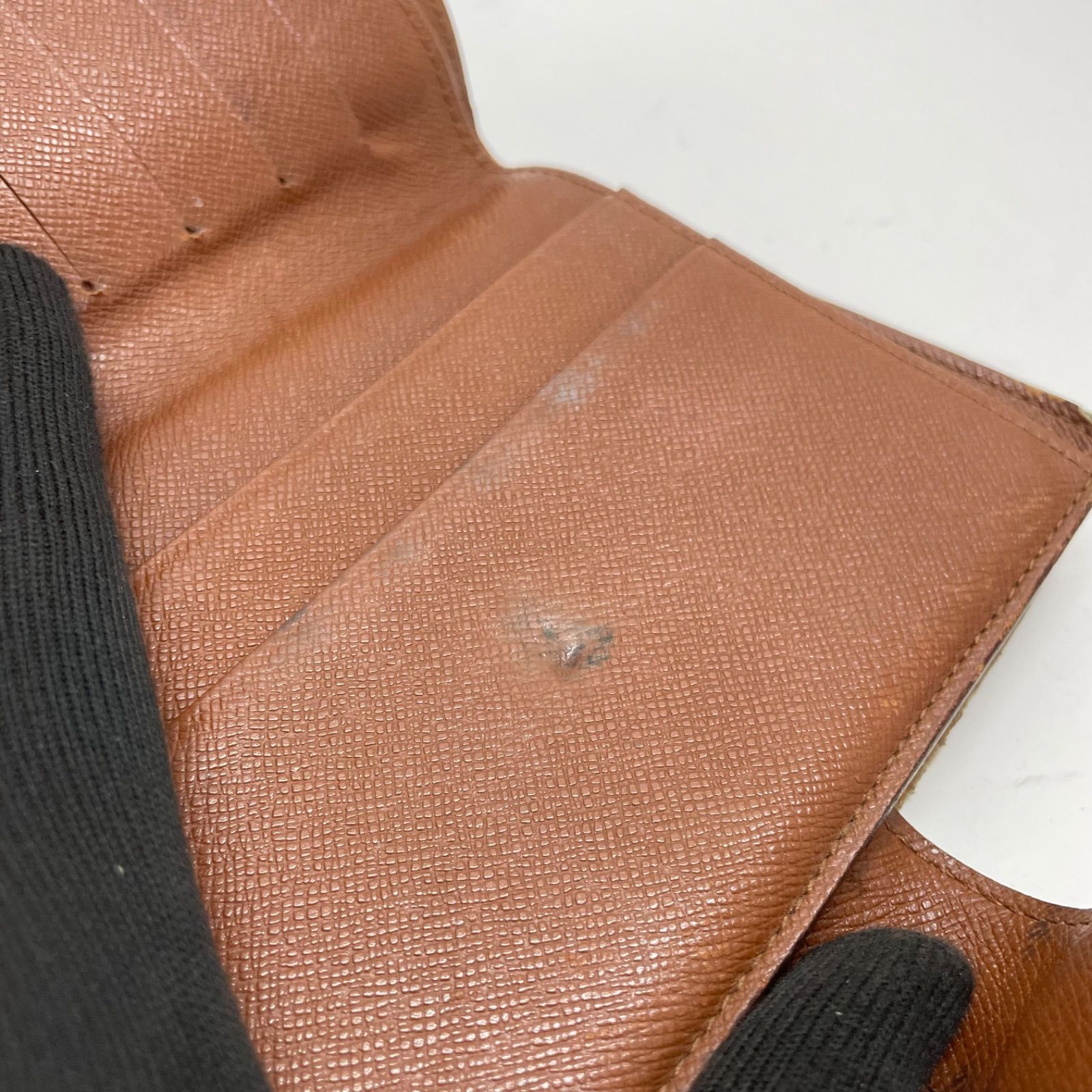2063 LOUIS VUITTON ルイヴィトン モノグラム パピエ 折り財布