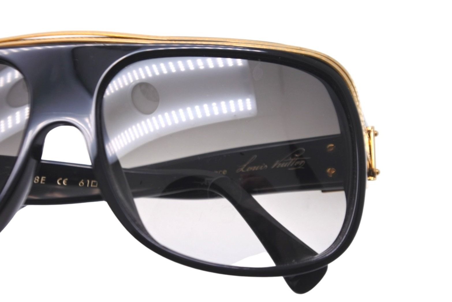 初期 極美品 LOUIS VUITTON ルイヴィトン ミリオネア 初期 サングラス