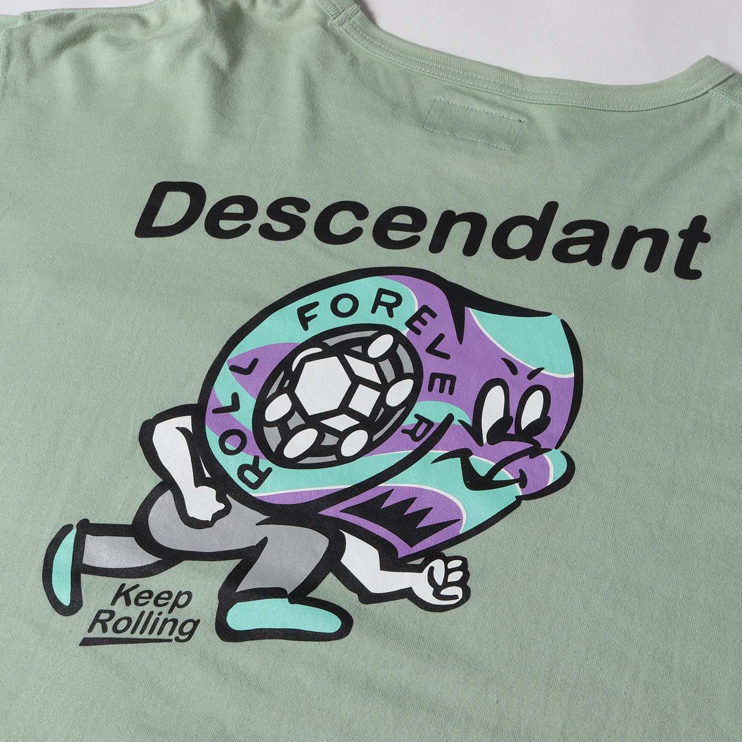 DESCENDANT ディセンダント Tシャツ サイズ:1 キャラクタープリント 