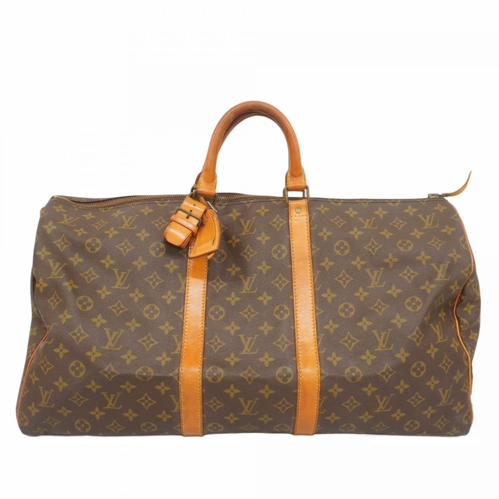 ルイヴィトン モノグラム キーポル55 ブラウン ボストンバッグ ハンドバッグ ルイ・ヴィトン(Louis Vuitton) ルイ・ヴィトン ボストンバッグ