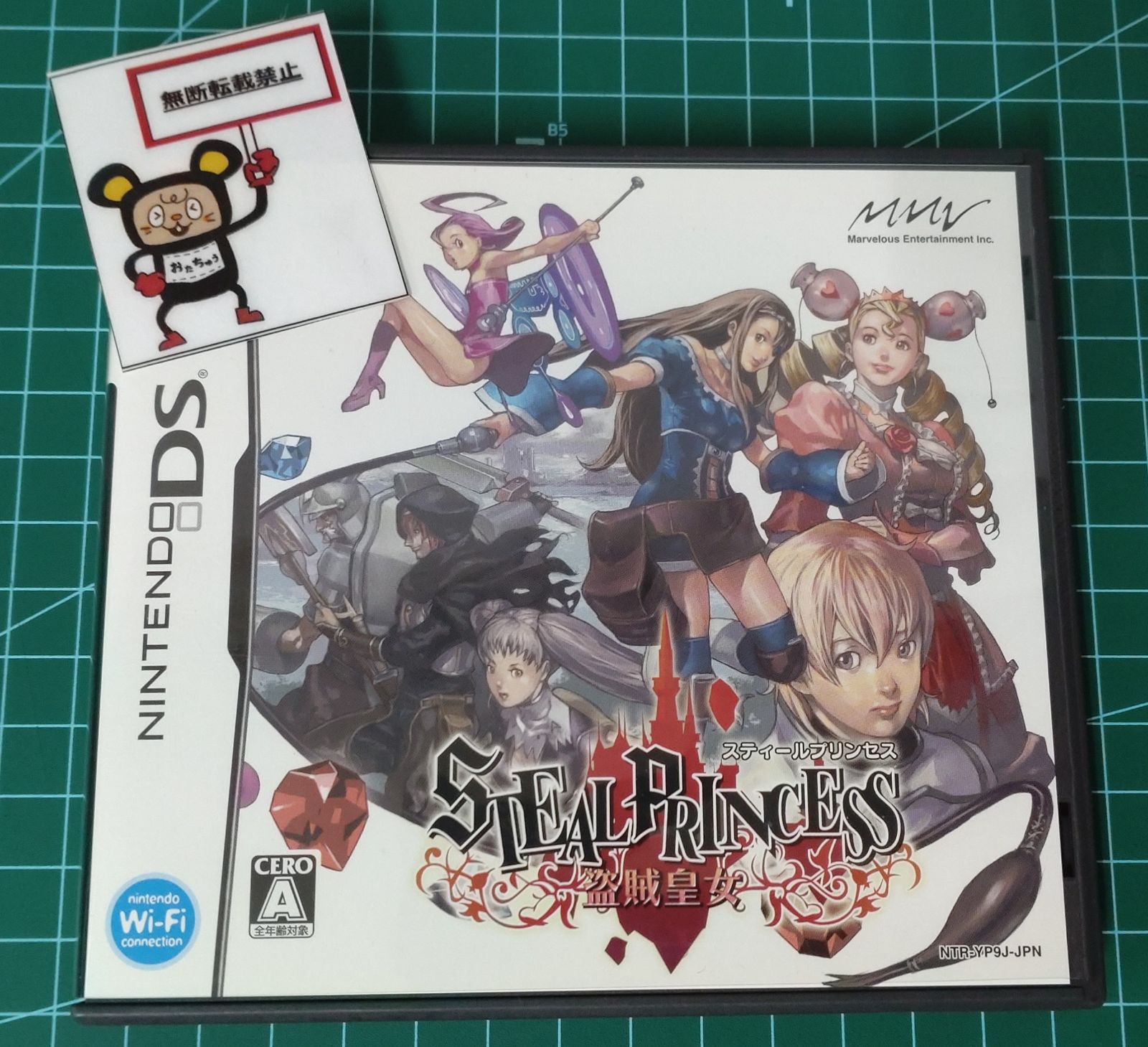 19. ニンテンドーDSソフト STEAL PRINCESS 盗賊皇女 店舗併売品