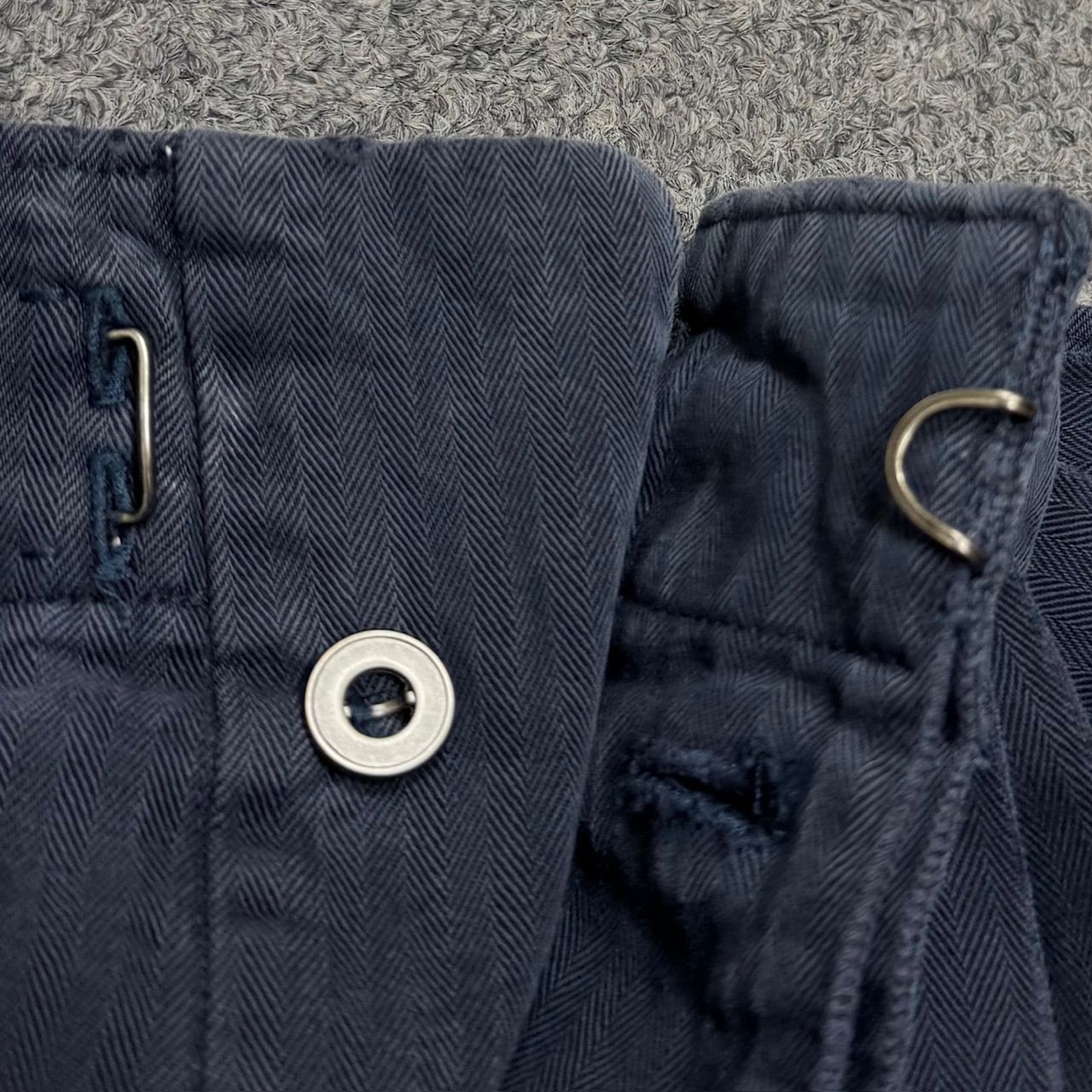 Maison Martin Margiela10未使用綿パンツ50ヘリンボーン 新品 Maison Margiela 1 10 メゾンマルジェラ 22AW ウール