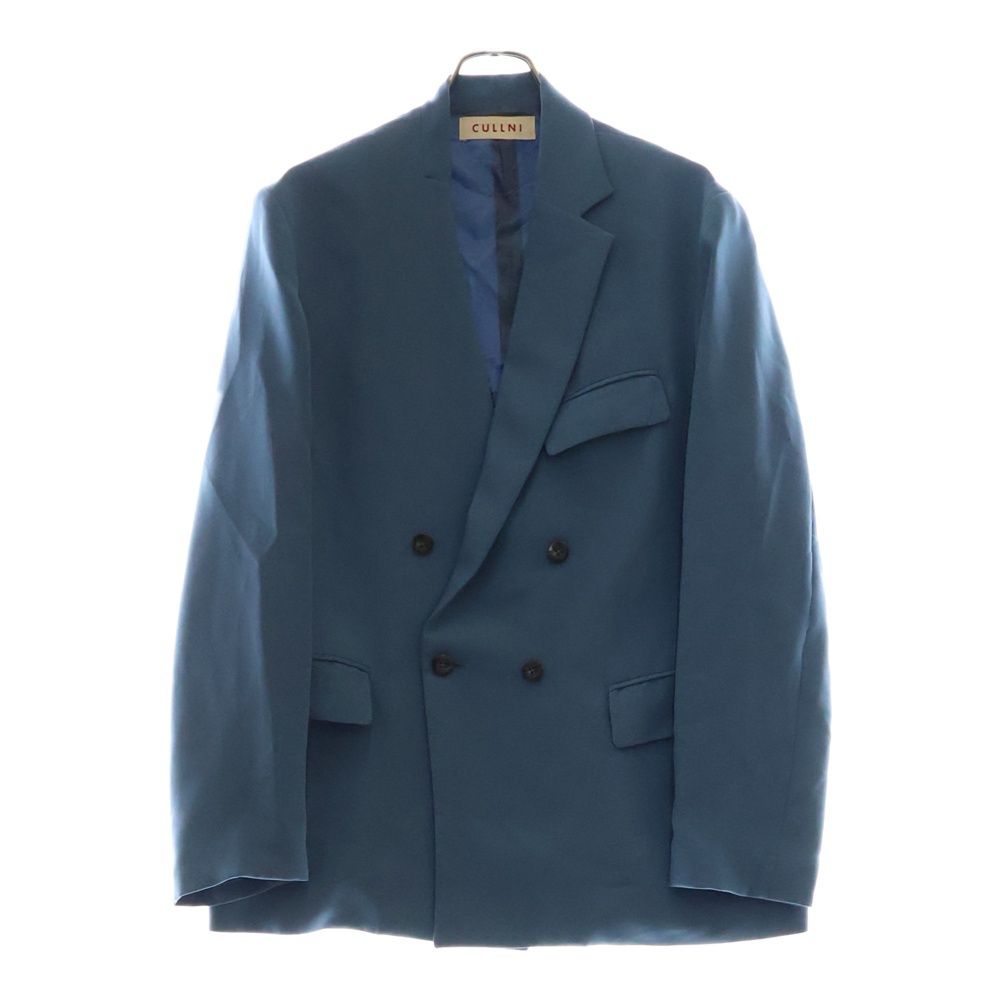 CULLNI 21ss アシンメトリー ダブルテーラードジャケット CULLNI (クルニ) 21SS アシンメトリーラペルダブルジャケット ダブル