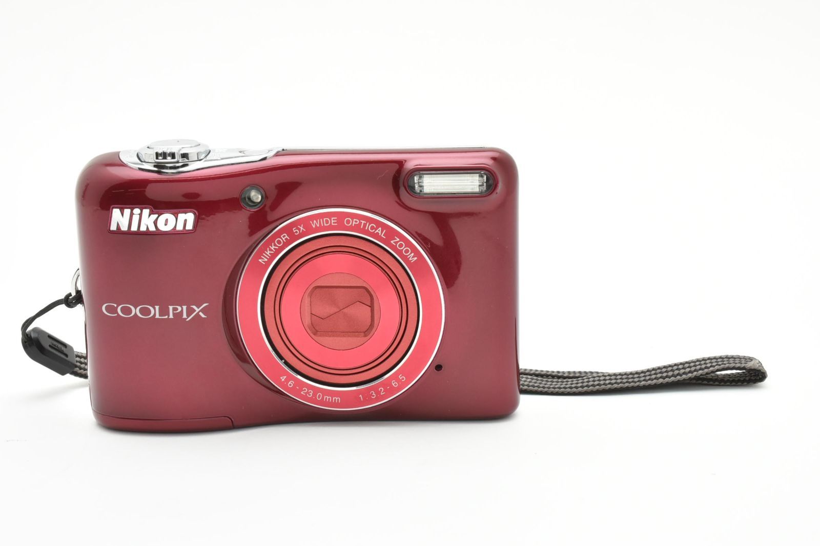 返品保証】☆良品☆ ニコン Nikon Coolpix L32 5x コンパクト