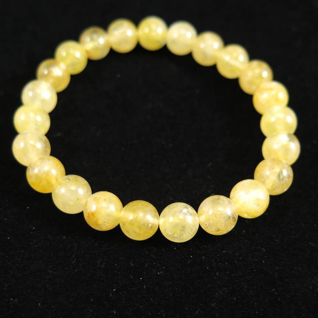 H&E社 ヒマラヤゴールド アゼツライト8mmブレスレット 16.6g - メルカリ