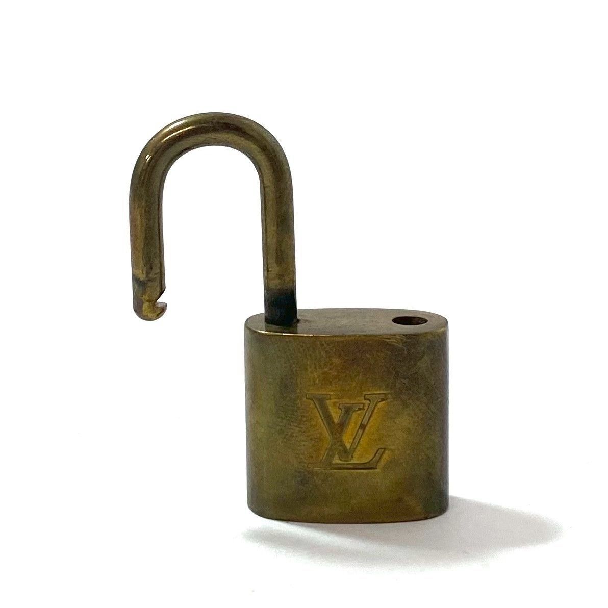 LOUIS VUITTON】パドロック 305 カデナ 南京錠 ゴールド/金 LOUIS VUITTON】パドロック 305 カデナ 南京錠 ゴールド/金