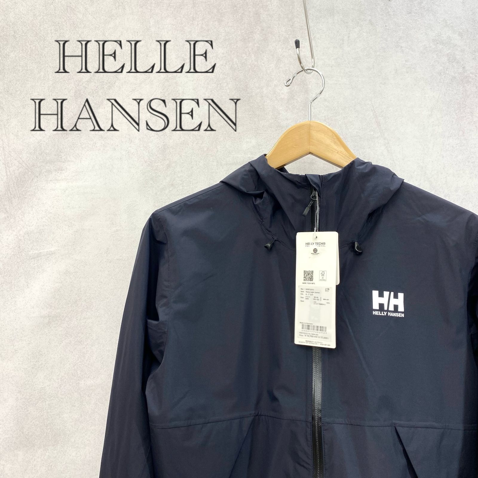 未使用 HELLY HANSEN Raine Light Jacket HOE12312 ブラック M 