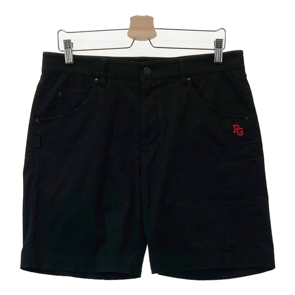 サイズ 5 PEARLY GATES パーリーゲイツ ストレッチ ハーフパンツ ブラック系 240101520755 ゴルフウェア メンズ ストスト