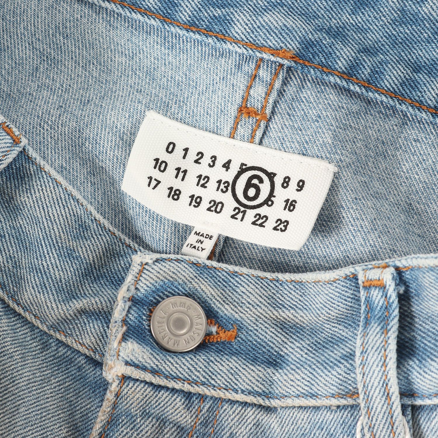 新品】MM6 Maison Margiela メゾンマルジェラ パンツ インディゴ 