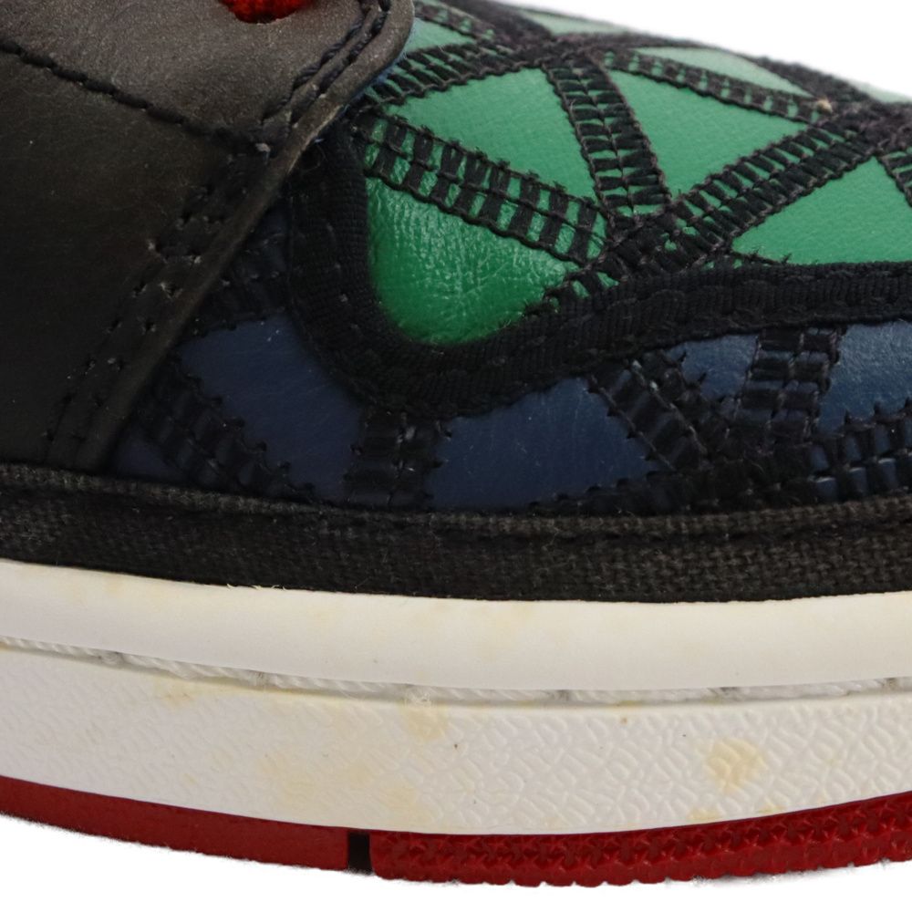 NIKE ナイキ Air Jordan 1 Retro J2K High Multi-Color エアジョーダン1レトロ J2Kハイカットスニーカー シューズ マルチカラー US9.5/27.5cm 401620-001 NIKE (ナイキ) Air Jordan 1 Retro J2K High Multi-Color エア