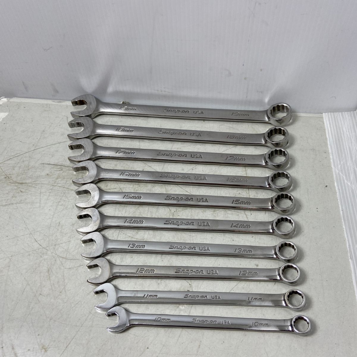 ΦΦSnap-on スナップオン ハンドツール コンビネーションレンチ 10本セット