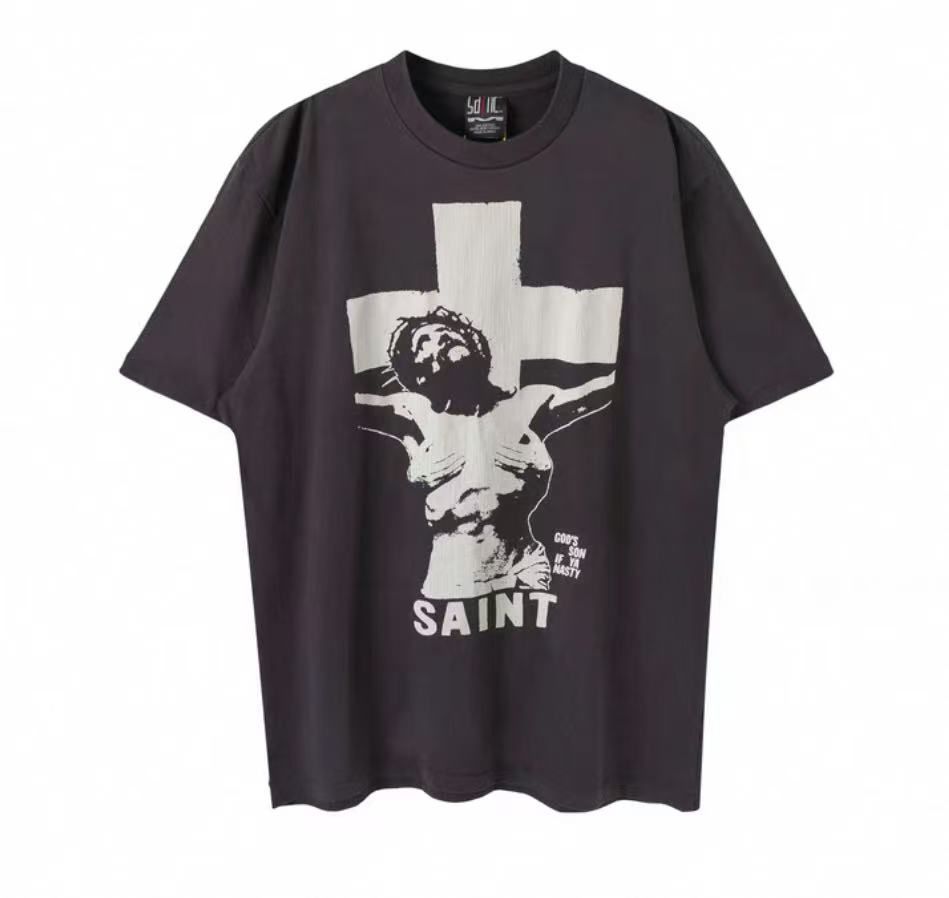 SS TEE/LttS/BLACK(SM-S22-0000-018) SAINT MICHAEL セント SS TEE/LttS/BLACK(SM-S22-0000-018) SAINT MICHAEL セント