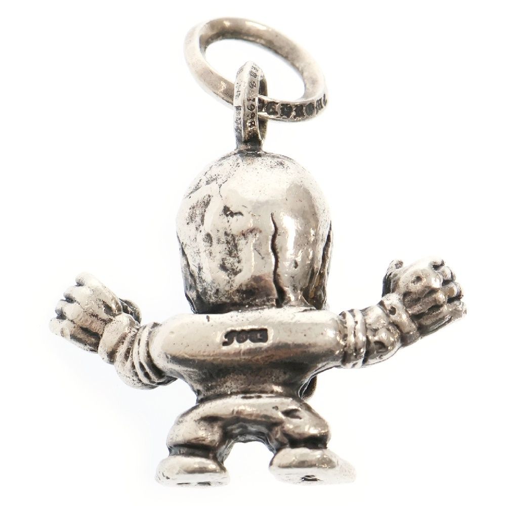 CHROME HEARTS FOTI ハリスティーター チャーム シルバー925 CHROME HEARTS TINY FOTI HARRIS TEETER CHARM W/ DIAMOND クロム