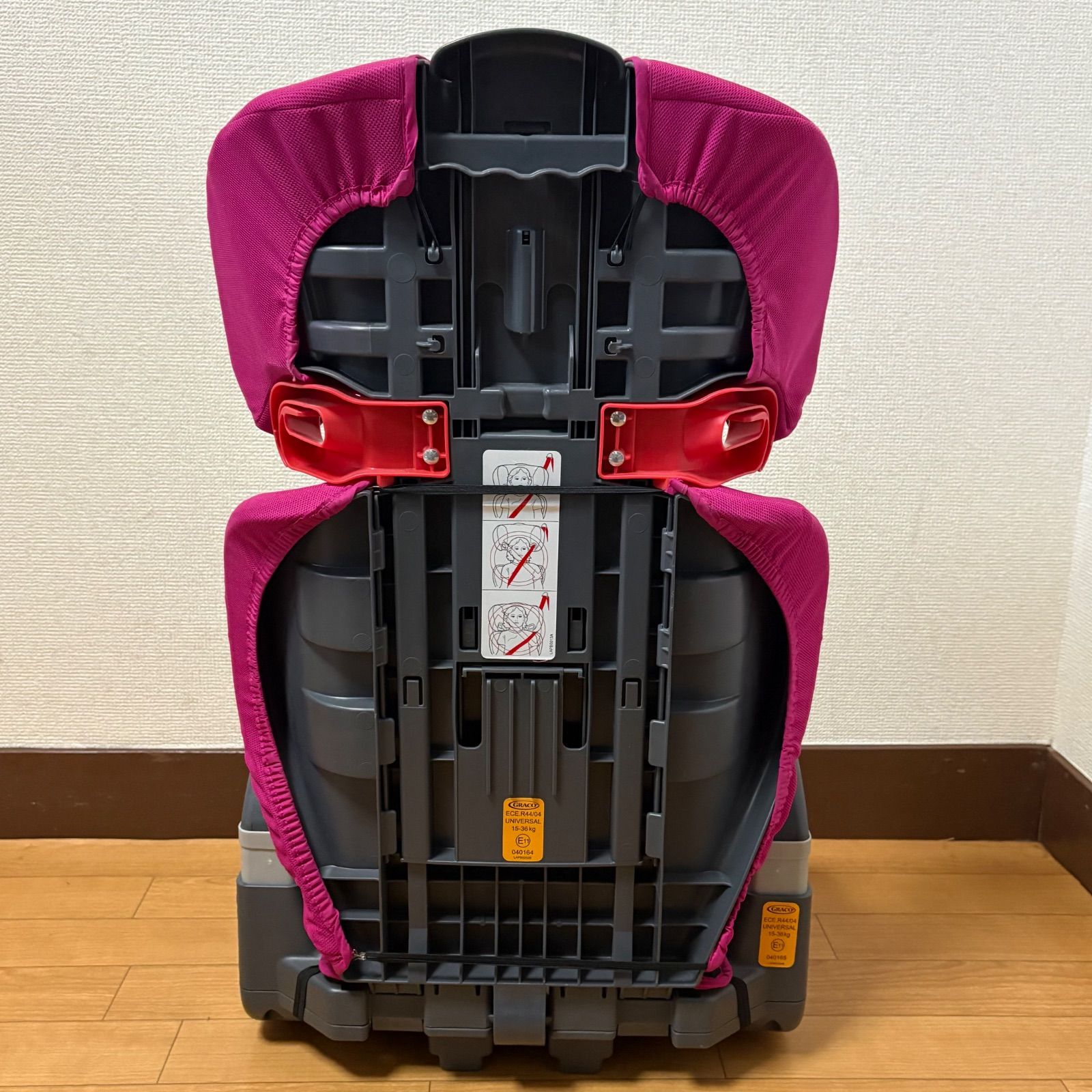 美品 グレコ(GRACO) ジュニアシート マキシカラーズ ピンク 【公式通販】