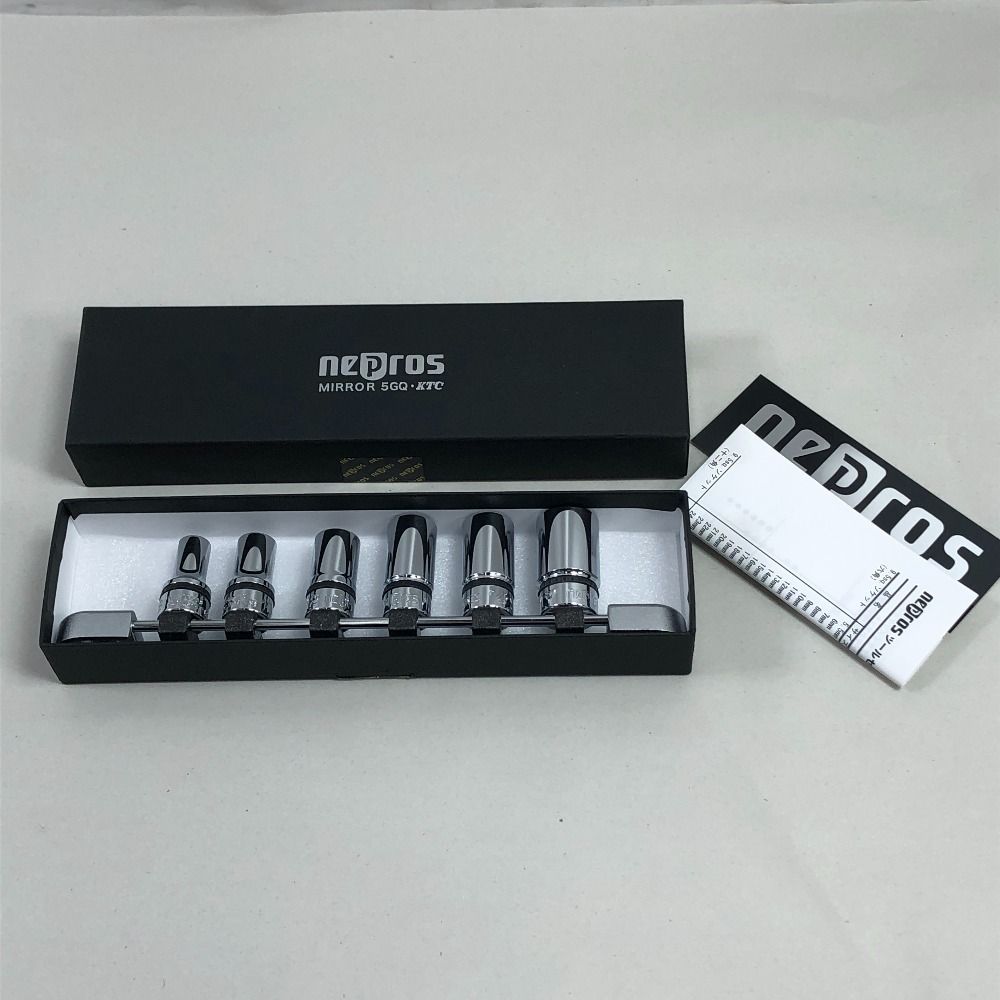 nepros 工具 ハンドツール セミディープソケット ♥品 S 本体のみ NTB3M06A シルバー