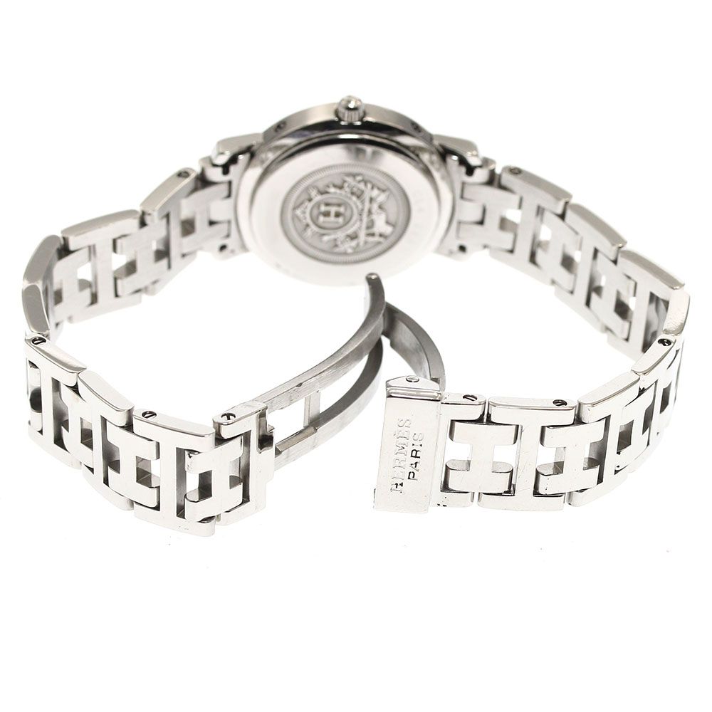 エルメス HERMES CL4.210 クリッパー デイト クォーツ レディース_914639 NICORILABO_COM