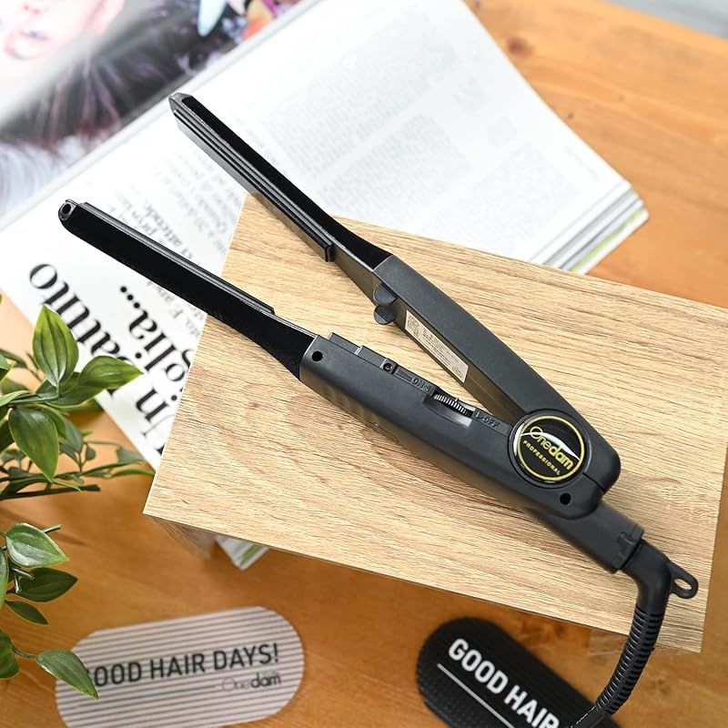Onedam ワンダム ヘアアイロン コテ ストレート カール スリム