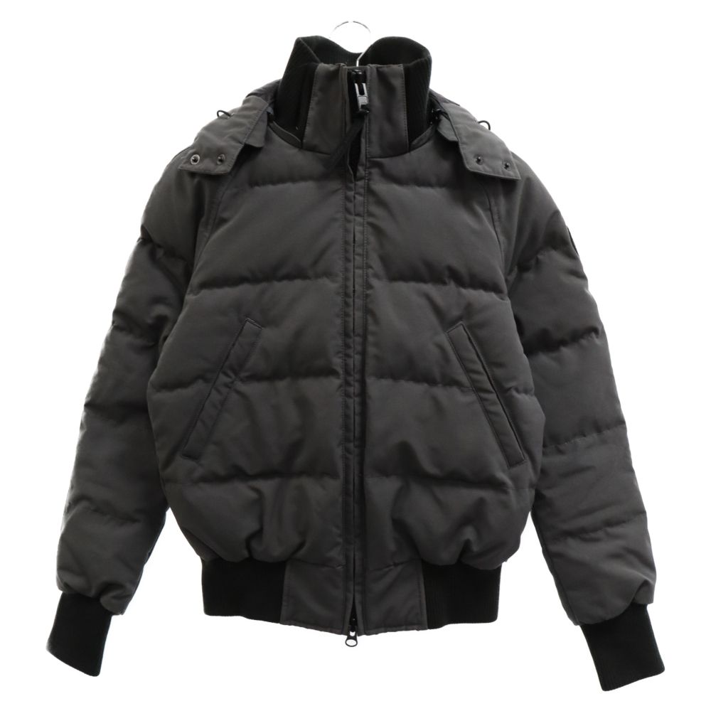 CANADA GOOSE (カナダグース) SAVONA BOMBER BLACK LABEL サボナ ボンバー ダウンジャケット グレー 7900LB  レディース - メルカリ