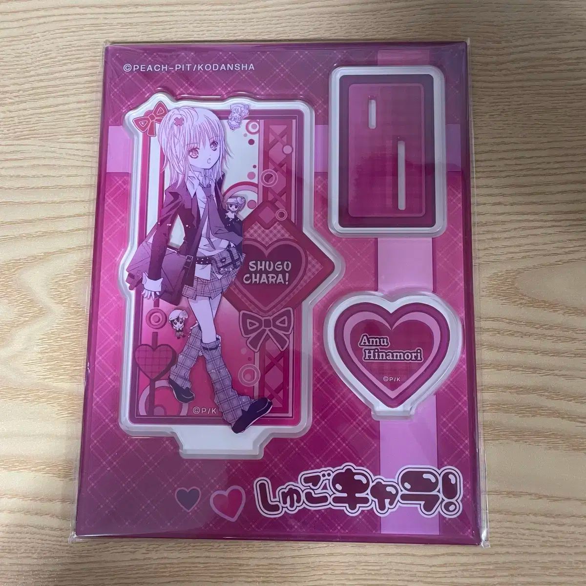 しゅごキャラ! しゅごキャラ アクリルスタンド 中国 グッズ 日奈森あむ 3個 しゅごキャラ! 中国限定 アクリルスタンド 日奈森あむ - メルカリ