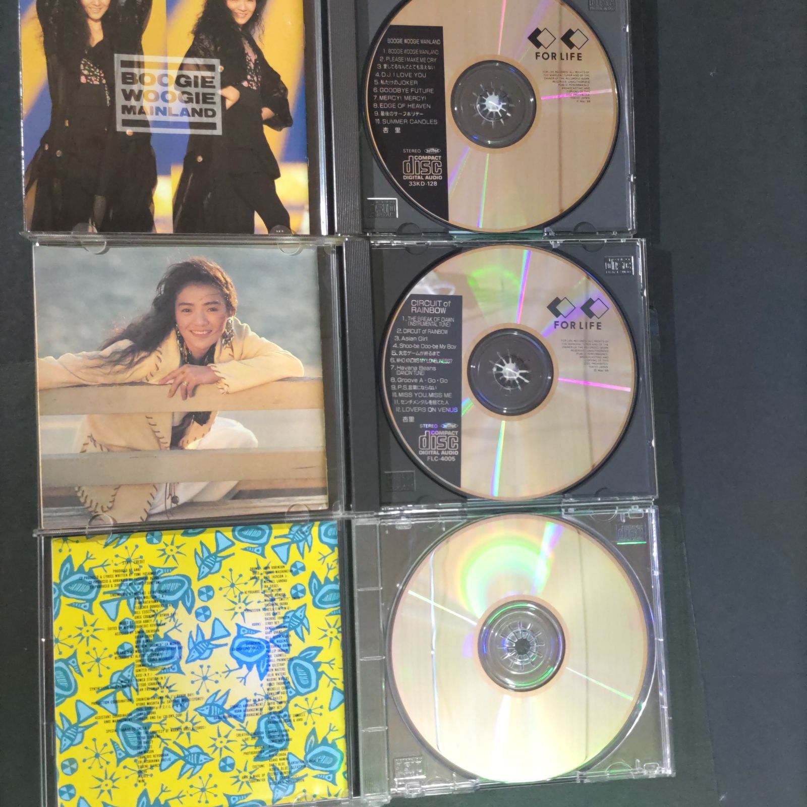 杏里CDアルバム3点 🏖️BOOGIE WOOGIE MAINLAND 🏖️ANRI