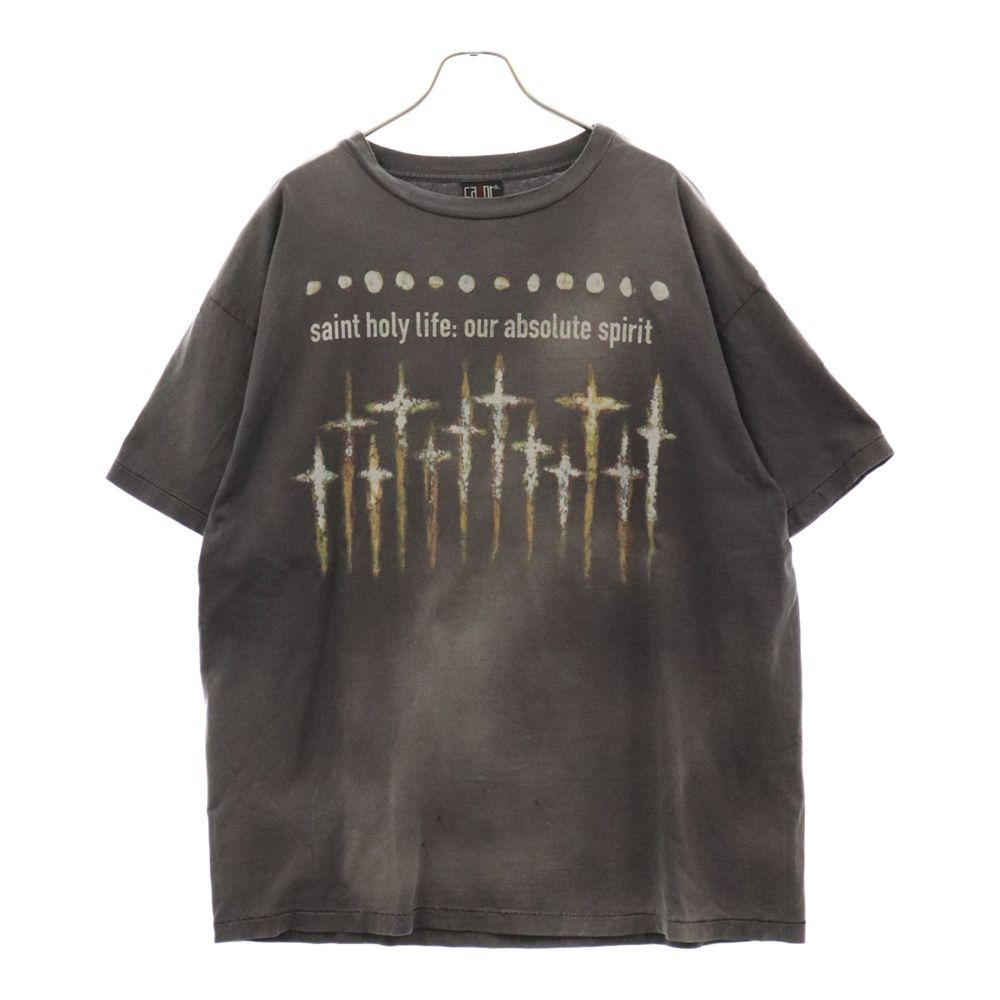 SAINT MICHAEL (セントマイケル) 23AW × FORSOMEONE GOD PRINT S/S TEE  