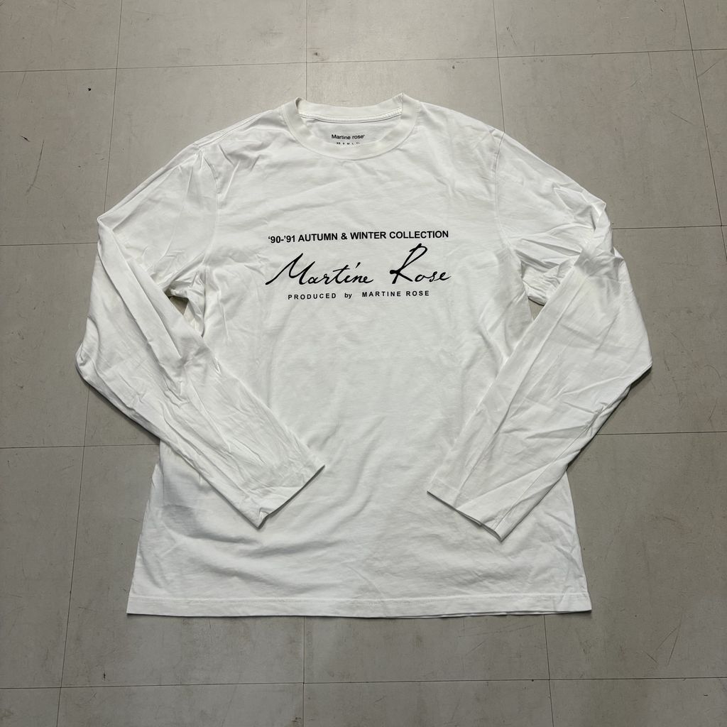 Martine Rose マーティンローズ CLASSIC LOGO 90-91 AUTUMN