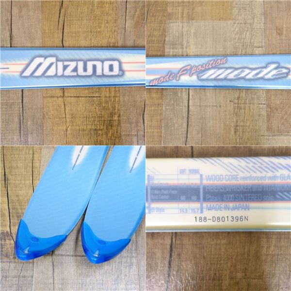 MIZUNO - 未使用 ミズノ Mizuno mode F porition 188cm センター 62ｍｍ カービング スキー板 アウトドア 重量実測：約1530ｇ(一本あたり) 未使用 ミズノ Mizuno mode F porition 188cm センター 62mm