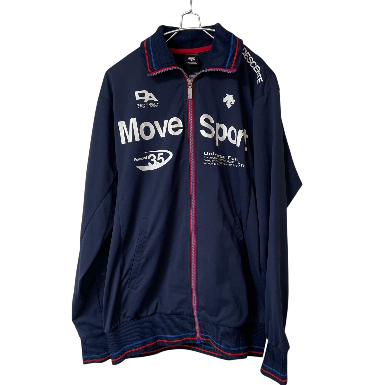 Z1541 DESCENTE デサント MOVE SPORT トレーニングジャケット ジップ 