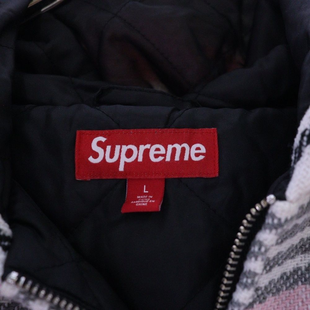 ★Supreme★ウーブン ストライプ フーデッド ジャケット Woven Stripe Hooded Jacket | Supreme 25ss