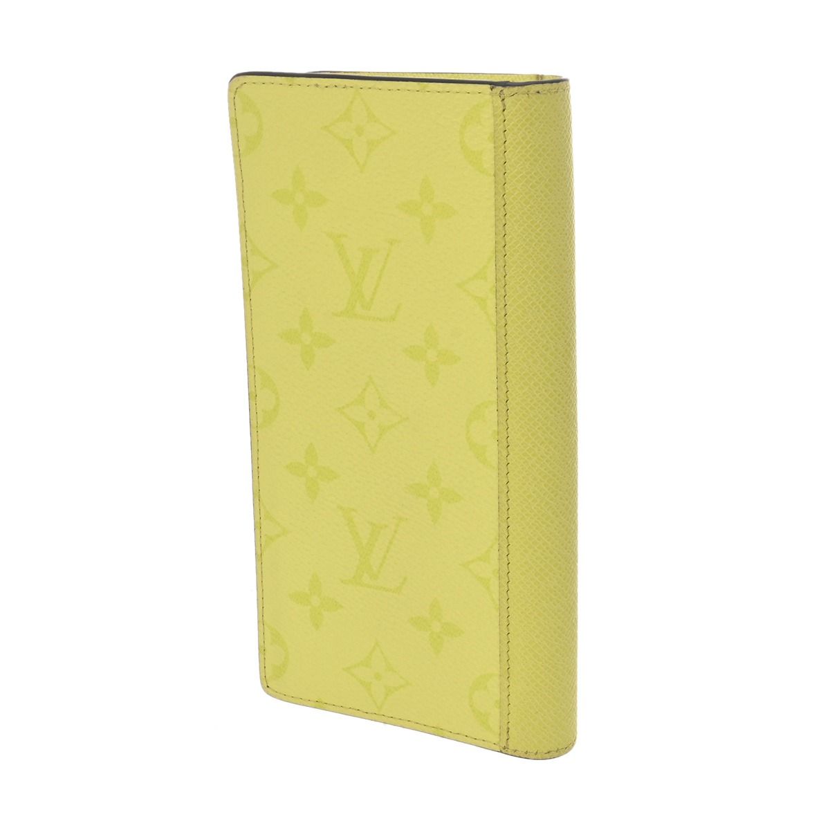 ルイヴィトン ポルトフォイユプラザ タイガラマ 日本 品 レモン M30757 メンズ タイガ モノグラムキャンバス 二つ折り財布