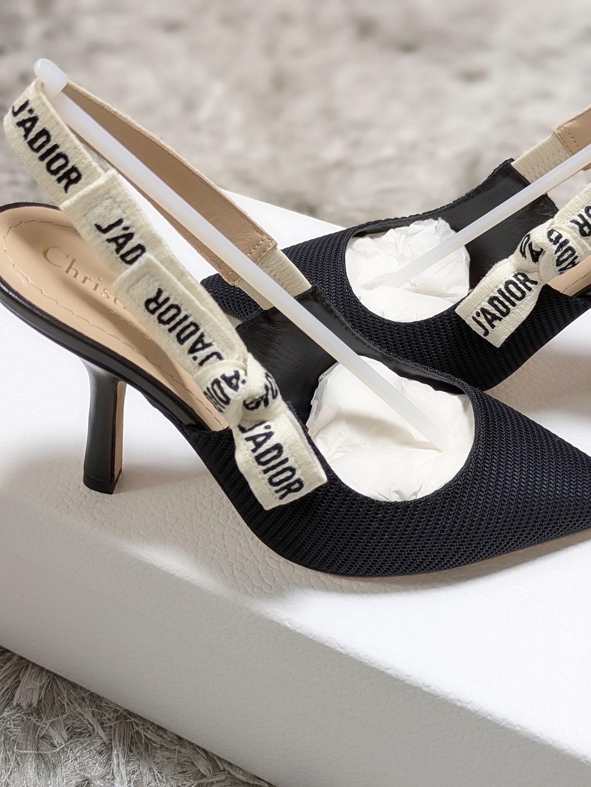 美品✨ディオール　J'ADIOR　スリングバック　パンプス　ハイヒール　エナメル J'Adior スリングバックパンプス クリスチャン・ディオール