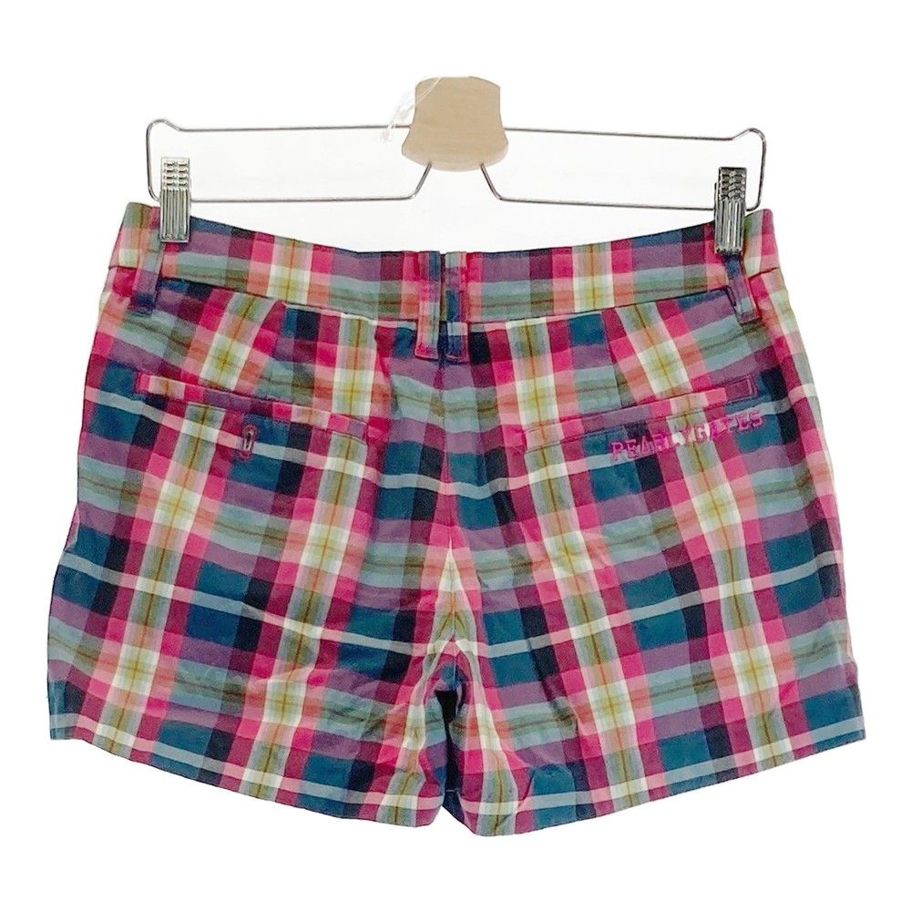 PEARLY GATESパーリーゲイツ 花柄ショートパンツ 美品　カラフル PEARLY GATES パーリーゲイツ 30周年 ショートパンツ レッド系 0