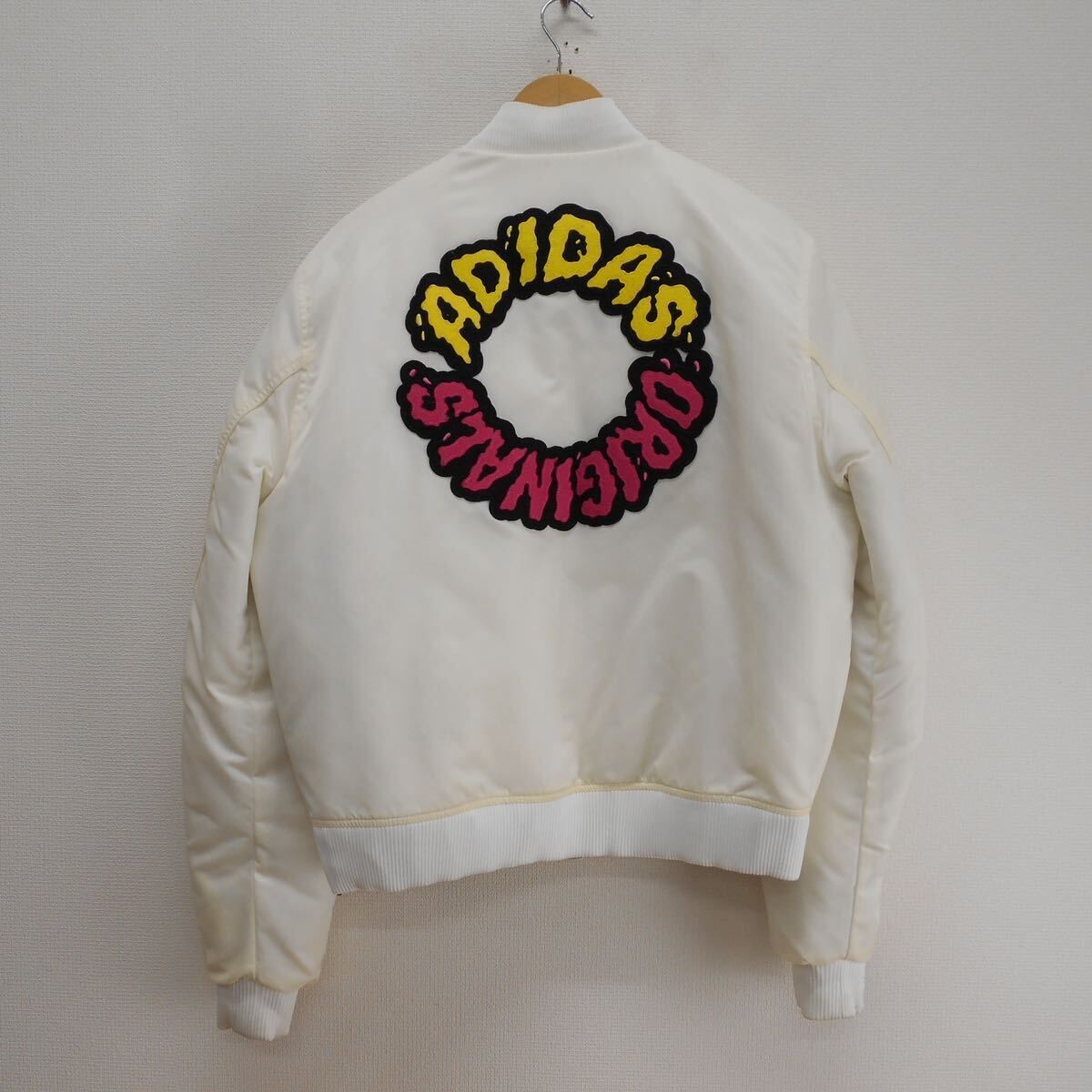 adidas アディダス BR7149 17FW Logo Padded Bomber JKT ボンバー 