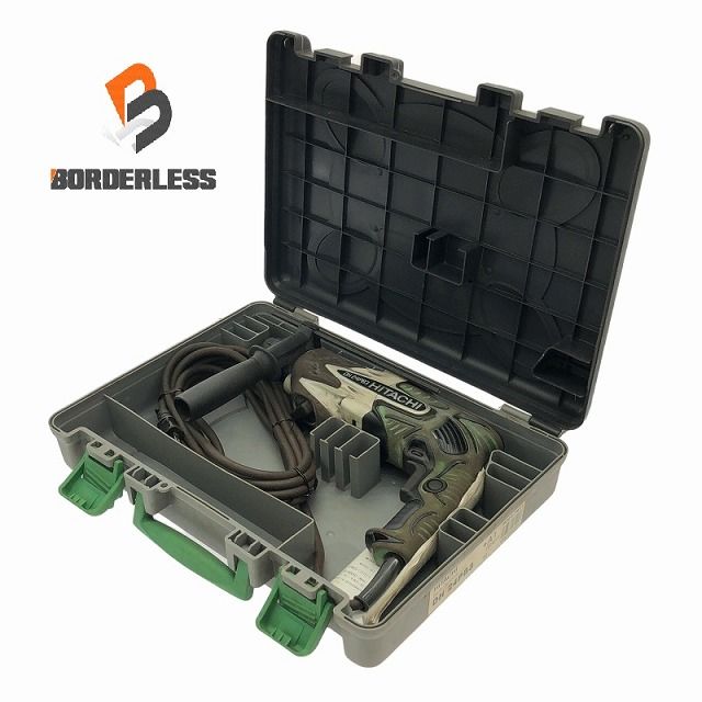 HITACHI 日立工機 100V 24mm ロータリハンマドリル DH24PB3 ケース付 SDSプラス コード式 ハンマードリル 107091