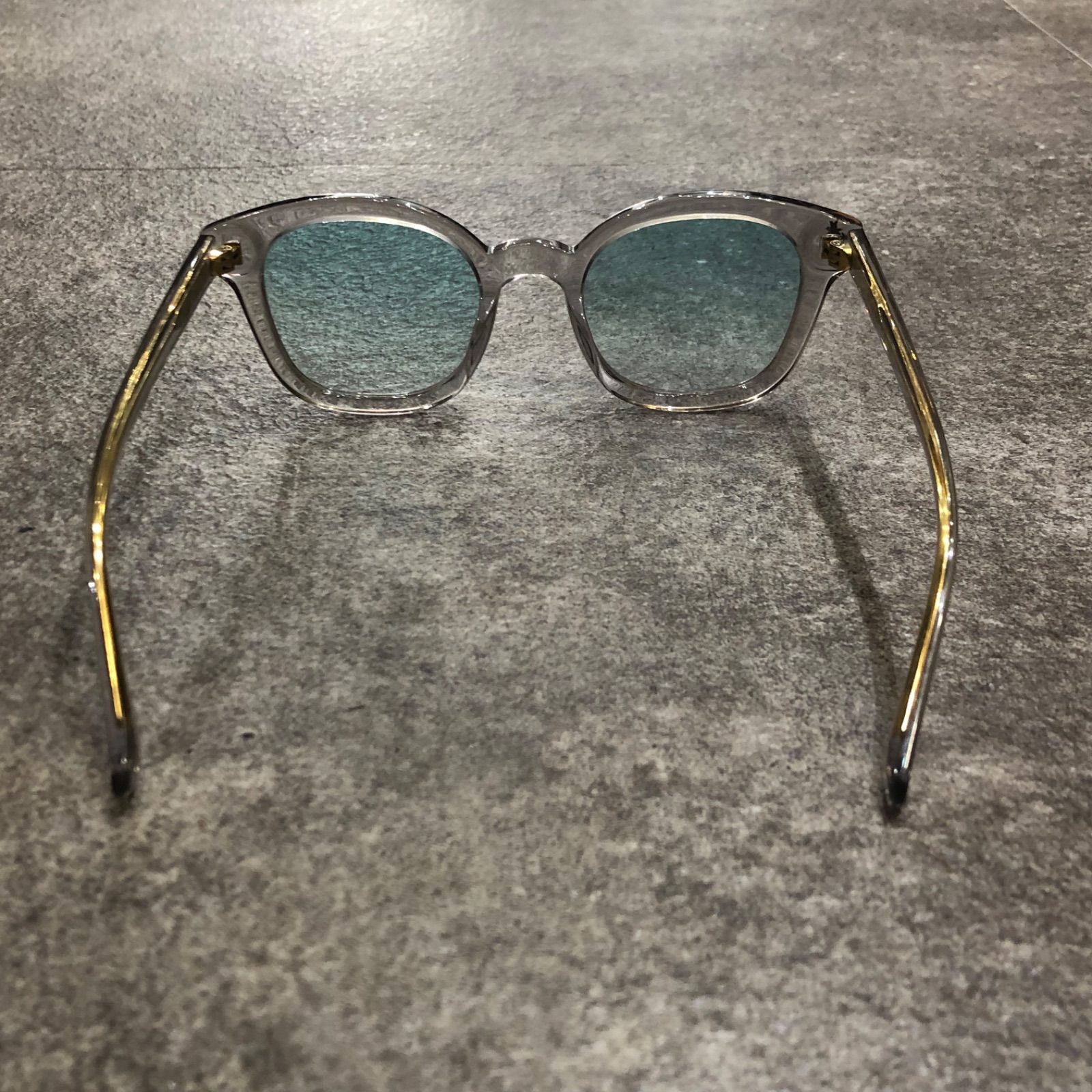 て*つ様 The Silent Soul クリアフレーム サングラス 再入荷】TSS SQUARE YELLOW CLEAR FRAME LIGHT BLUE LENS – The