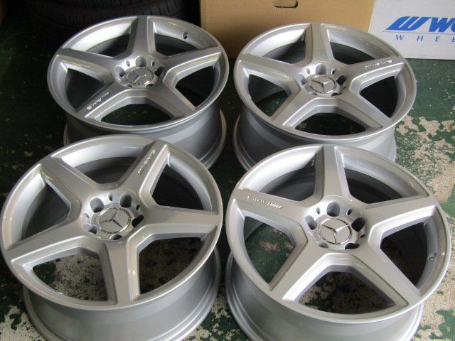 後期純正 メルセデスベンツ W211 Eクラス後期純正 AMG5スポーク 保土ヶ谷本店