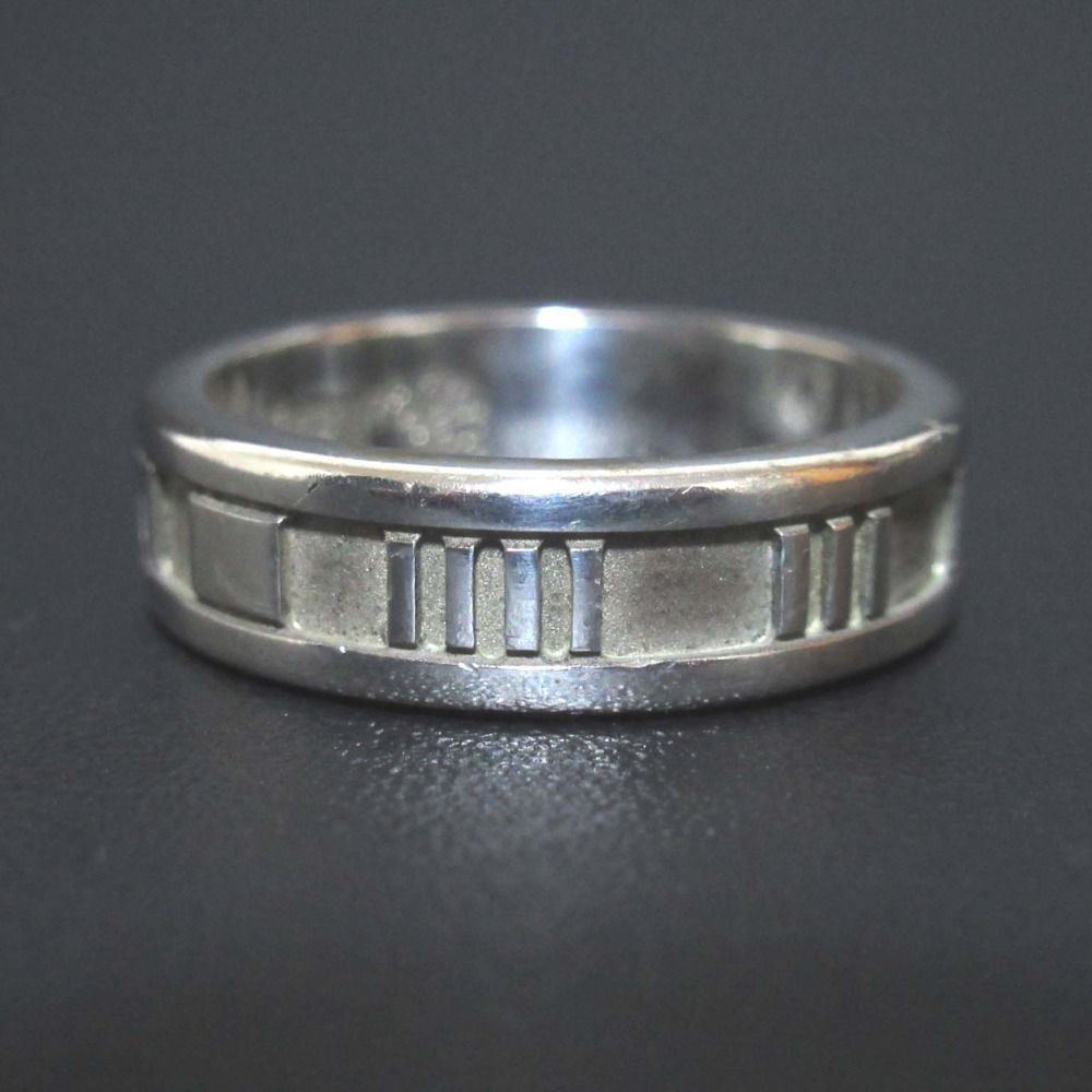 TIFFANY&Co. ティファニー ニュー アトラス リング 約8.5号 シルバー 925 レディース 指輪 アクセサリー ティファニー ニューアトラス リング・指輪 シルバー