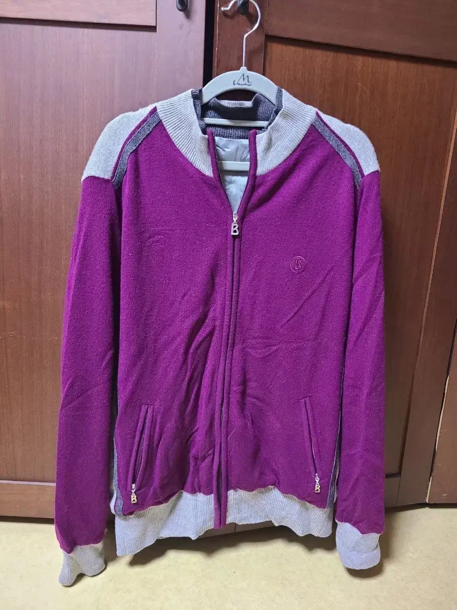 ボグナー ゴルフ カシミア ニット ジップアップ 105