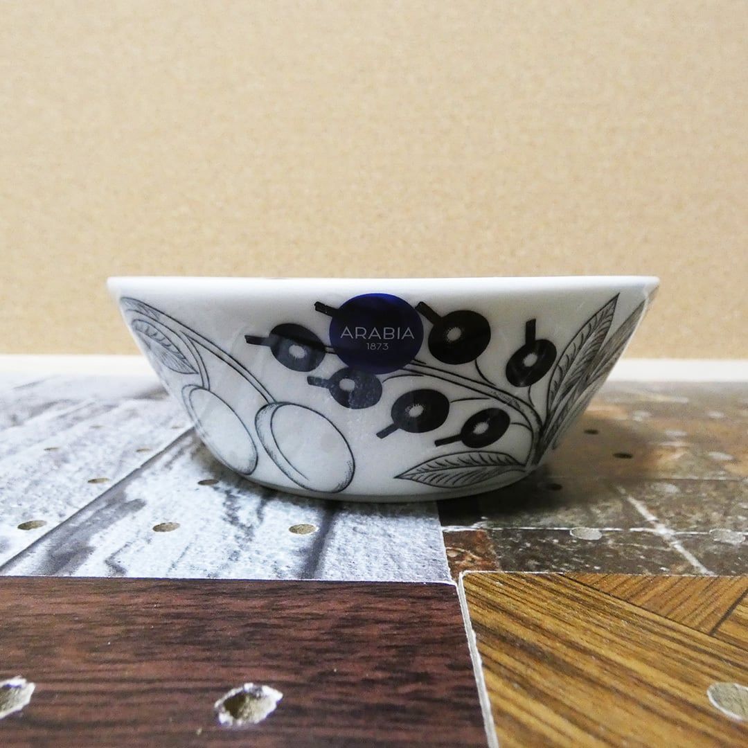 アラビア パラティッシ ブラック ボウル ARABIA/アラビア