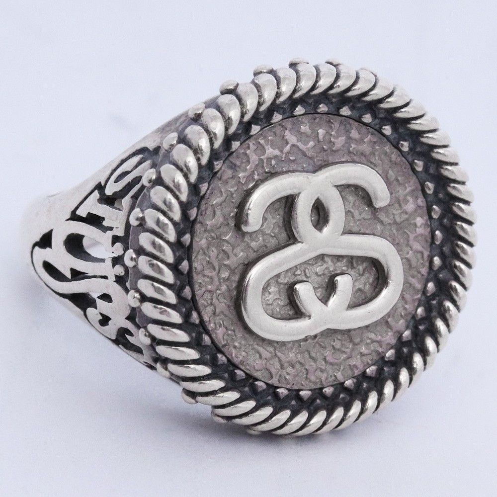 16号 STUSSY Jewelry Sovereign Ring シルバー - メルカリ